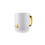 Tooth Brush Cup Bathroom Tumbler Mug Unisex PP Material for Daily Use Household TravelMilky White 201-300ml