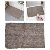 Door Entry Mat 45x70cm Polyester Fiber Machine Washable Easy to Clean Home Decoration for Outdoor Indoor