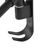 Stainless Steel Swivel Towel Hanger Holder Black Rotating Movable Towel Bar for Bathroom Wardrobe Kitchen4 Arms