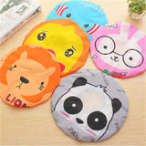 Bath Shower Cap Reusable Waterproof Kitchen Oilproof Hair Hat Cute Cartoon Design for Adults KidsRandom Style