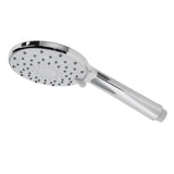 High Pressure Handheld Shower Head Set 5 Spray Settings Detachable Anti Clog Rain Showerhead for Household Bathroom Hotels - Low Angle
