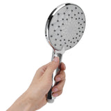 High Pressure Handheld Shower Head Set 5 Spray Settings Detachable Anti Clog Rain Showerhead for Household Bathroom Hotels - Extra Image