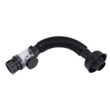 Basin Drain Pipe Wash Basin Sink Drain Hose Flexible PVC Water Pipe for Kitchen Bathroom BlackMulti Function