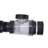 Basin Drain Pipe Wash Basin Sink Drain Hose Flexible PVC Water Pipe for Kitchen Bathroom BlackMulti Function - Extra Image