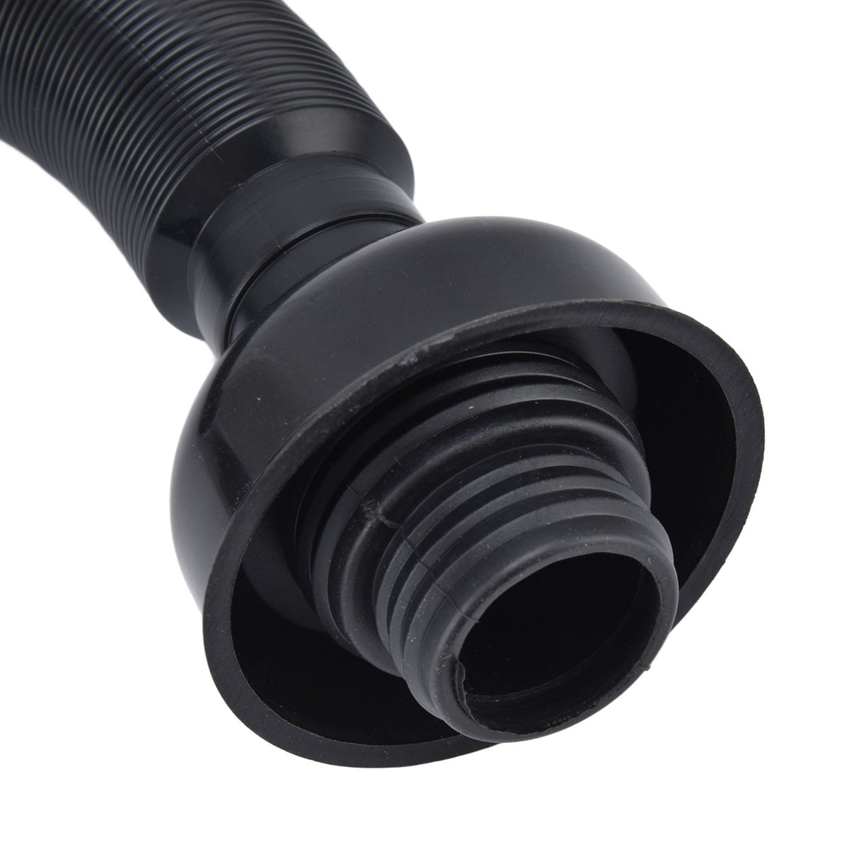 Basin Drain Pipe Wash Basin Sink Drain Hose Flexible PVC Water Pipe for Kitchen Bathroom BlackMulti Function