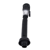 Basin Drain Pipe Wash Basin Sink Drain Hose Flexible PVC Water Pipe for Kitchen Bathroom BlackMulti Function with Bounce - Top-Down View