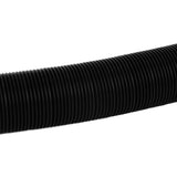 2Pcs Basin Drain Pipe Wash Basin Sink Drain Hose Flexible PVC Water Pipe for Kitchen Bathroom Black