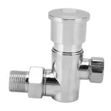 Flashing Valve G1/2 Zinc Alloy Manual Hand Pressing Delayed Durable Glossy Surface Hand Pressing Flashing Valve