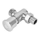 Flashing Valve G1/2 Zinc Alloy Manual Hand Pressing Delayed Durable Glossy Surface Hand Pressing Flashing Valve