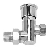 Flashing Valve G1/2 Zinc Alloy Manual Hand Pressing Delayed Durable Glossy Surface Hand Pressing Flashing Valve - Extra Image