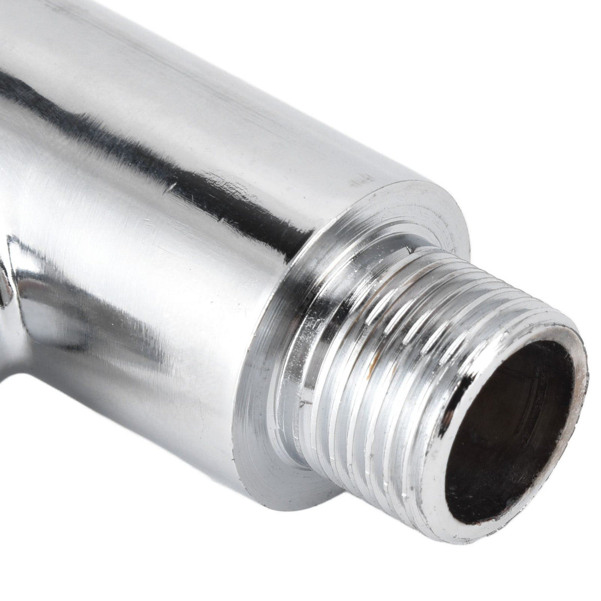Flush Valve with Hand Push Button Zinc Alloy Toilet Repair Kit Tank Parts Replacement G1/2