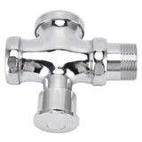 Urinal Flush Valve with Push Button Toilet Delay Flushing Valve Toilet Tank Parts Replacement DN20 DN25 - Front View