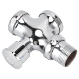 Urinal Flush Valve with Push Button Toilet Delay Flushing Valve Toilet Tank Parts Replacement DN20 DN25 - Close-Up Angle