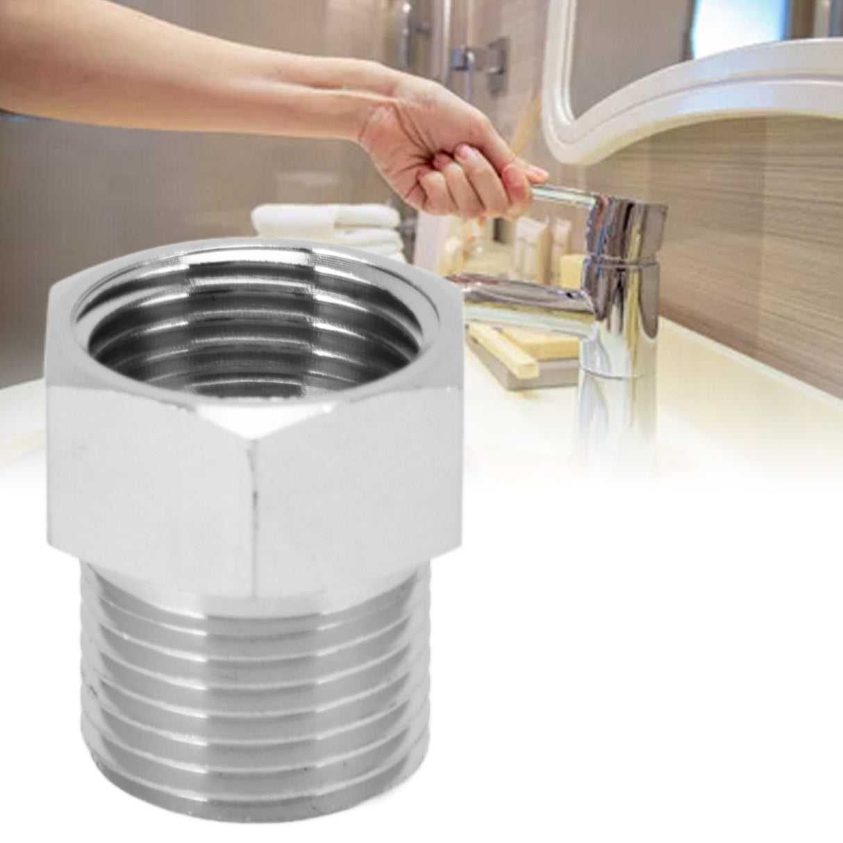 Basin Faucet Check Valve Toilet Bathroom Brass Check Valve Adapter for Household DishwasherG1/2