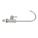 G1/2 Water Purifier Faucet 304 Stainless Steel 360° Rotation Thickened Water Filtration Faucet for Kitchen Living Room - Rear View