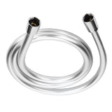 Shower Head High Pressure Hose PVC Shower Tube Anti Explosion with G1/2 Thread for Household Bathroom - Side View