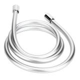 Shower Head High Pressure Hose PVC Shower Tube Anti Explosion with G1/2 Thread for Household Bathroom