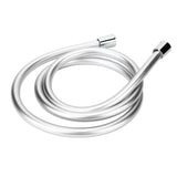 Shower Head High Pressure Hose PVC Shower Tube Anti Explosion with G1/2 Thread for Household Bathroom