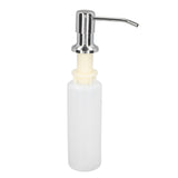 300ml Sink Soap Dispenser Lotion Pump Dispenser 304 Stainless Steel Lotion Dispenser for Kitchen Chromeplate
