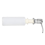 300ml Sink Soap Dispenser Lotion Pump Dispenser 304 Stainless Steel Lotion Dispenser for Kitchen Chromeplate