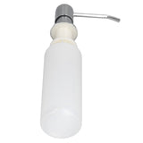 300ml Sink Soap Dispenser Lotion Pump Dispenser 304 Stainless Steel Lotion Dispenser for Kitchen Chromeplate