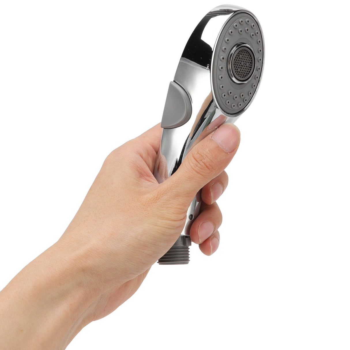 Handheld Shower Heads Silicone Massage Nozzle Ergonomic Handle with G1/2 Interface Shower Heads for Human Head Massage FYC 555