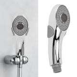 Handheld Shower Heads Silicone Massage Nozzle Ergonomic Handle with G1/2 Interface Shower Heads for Human Head Massage FYC 555