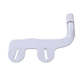 G1/2 Toilet Bidet Attachment Set ABS Dual Nozzle Bathroom Bidet Water Sprayer for Household