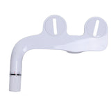 G1/2 Toilet Bidet Attachment Set ABS Dual Nozzle Bathroom Bidet Water Sprayer for Household - Top-Down View