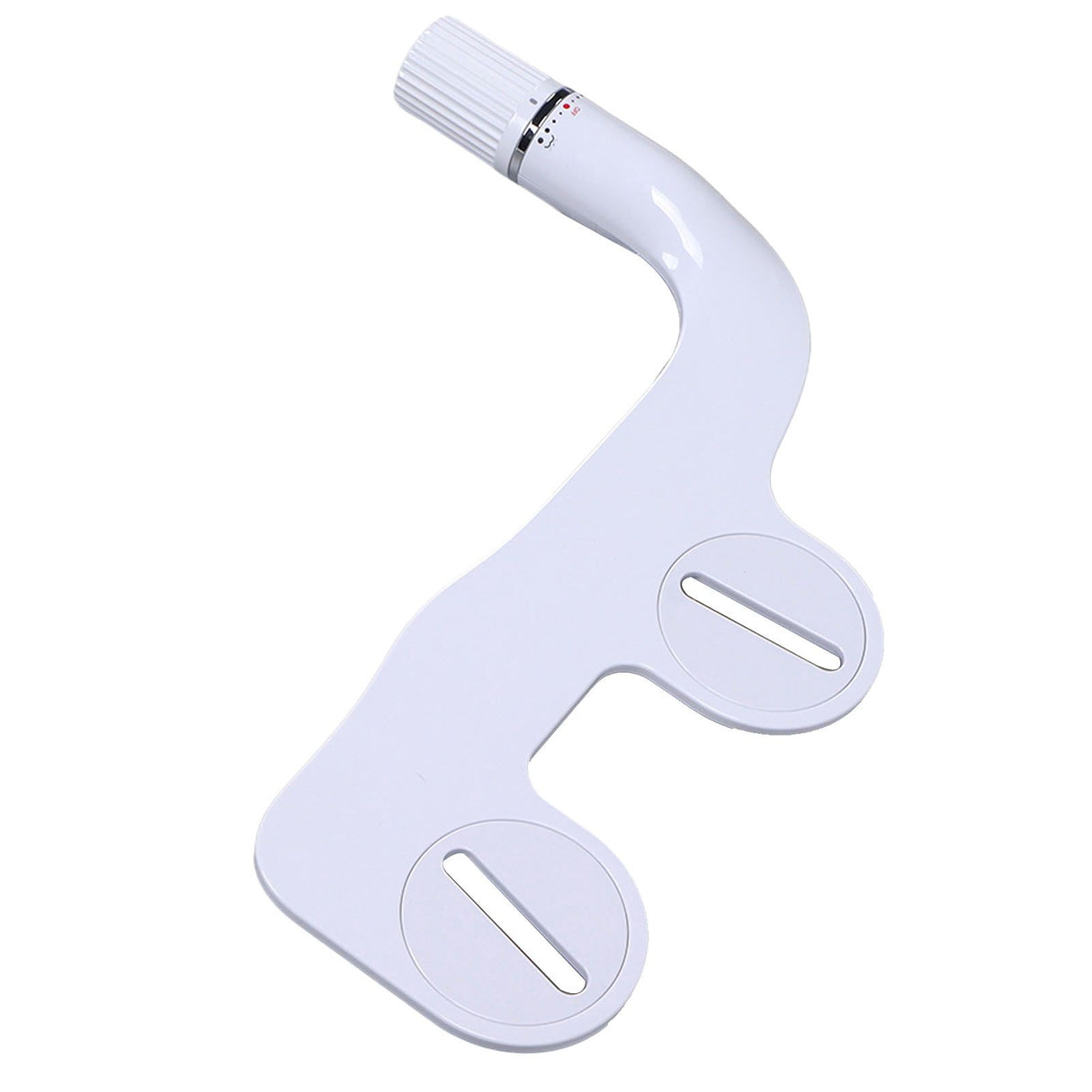 G1/2 Toilet Bidet Attachment Set ABS Dual Nozzle Bathroom Bidet Water Sprayer for Household