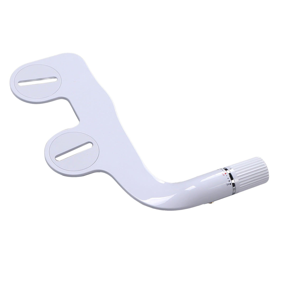 G1/2 Toilet Bidet Attachment Set ABS Dual Nozzle Bathroom Bidet Water Sprayer for Household