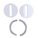 G1/2 Toilet Bidet Attachment Set ABS Dual Nozzle Bathroom Bidet Water Sprayer for Household