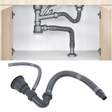 Kitchen Sink Strainer Drain Hose Single Sink Drain Set Kitchen Drain Fittings Appliances