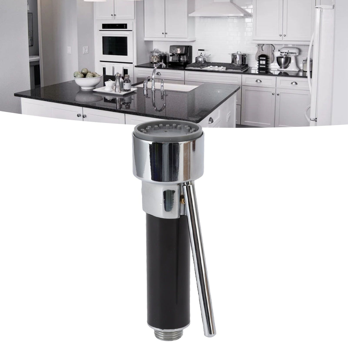 Replacement Spring Kitchen Mixer Tap Stylish Faucet Pull Out Down Sprayer Head for G1/2 Male Head