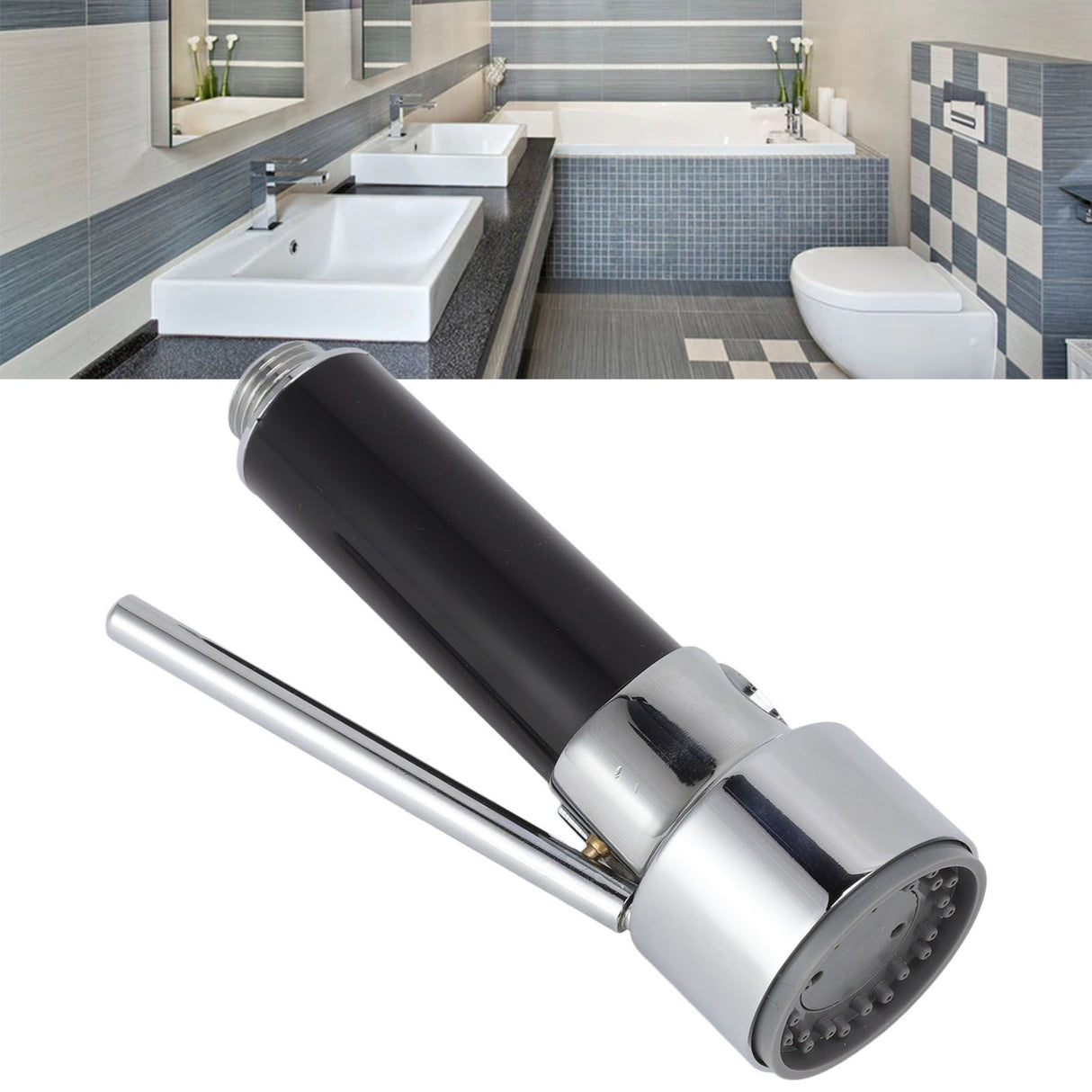 Replacement Spring Kitchen Mixer Tap Stylish Faucet Pull Out Down Sprayer Head for G1/2 Male Head