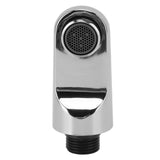 Pull Out Spray Head Chrome Plating Process Handheld Professional Pull Down Faucet Spray Head for G1/2 Connector for Kitchen FYC 888 - Side View