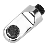 Pull Out Spray Head Chrome Plating Process Handheld Professional Pull Down Faucet Spray Head for G1/2 Connector for Kitchen FYC 888 - Rear View