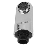 Pull Out Spray Head Chrome Plating Process Handheld Professional Pull Down Faucet Spray Head for G1/2 Connector for Kitchen FYC 888 - Close-Up Angle