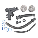 Sink Drain Assembly Kit Quick Connect Functional Bathroom Sink Drain for Home Kitchen