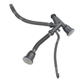 Sink Drain Assembly Kit Quick Connect Functional Bathroom Sink Drain for Home Kitchen - 45-Degree Angle