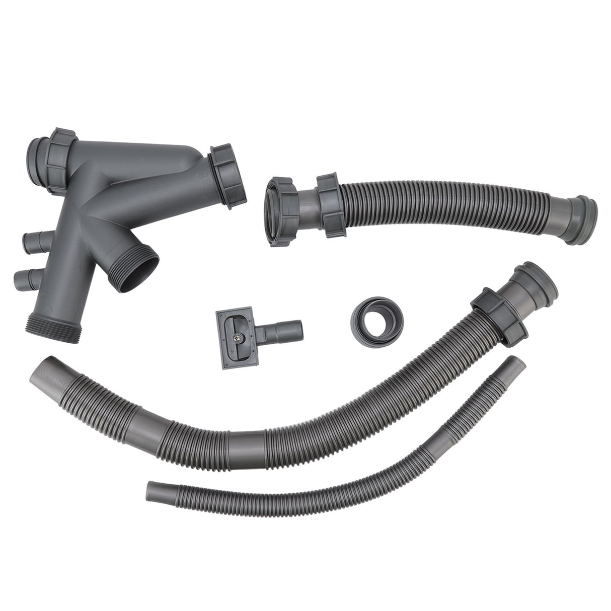 Sink Drain Assembly Kit Quick Connect Functional Bathroom Sink Drain for Home Kitchen