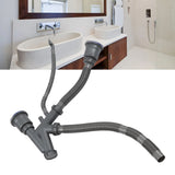 Sink Drain Assembly Kit Quick Connect Functional Bathroom Sink Drain for Home Kitchen