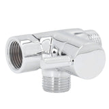 Shower Arm Diverter Professional Metal Shower Arm Diverter Valve for Hand Shower Head - Top-Down View