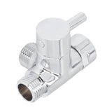 Shower Arm Diverter Professional Metal Shower Arm Diverter Valve for Hand Shower Head - Close-Up Angle