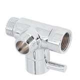 Shower Arm Diverter Professional Metal Shower Arm Diverter Valve for Hand Shower Head - Low Angle
