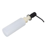 300ml Kitchen Sink Soap Dispenser Stainless Steel 360° Rotation Multifunctional Soap Dispenser for Kitchen Black