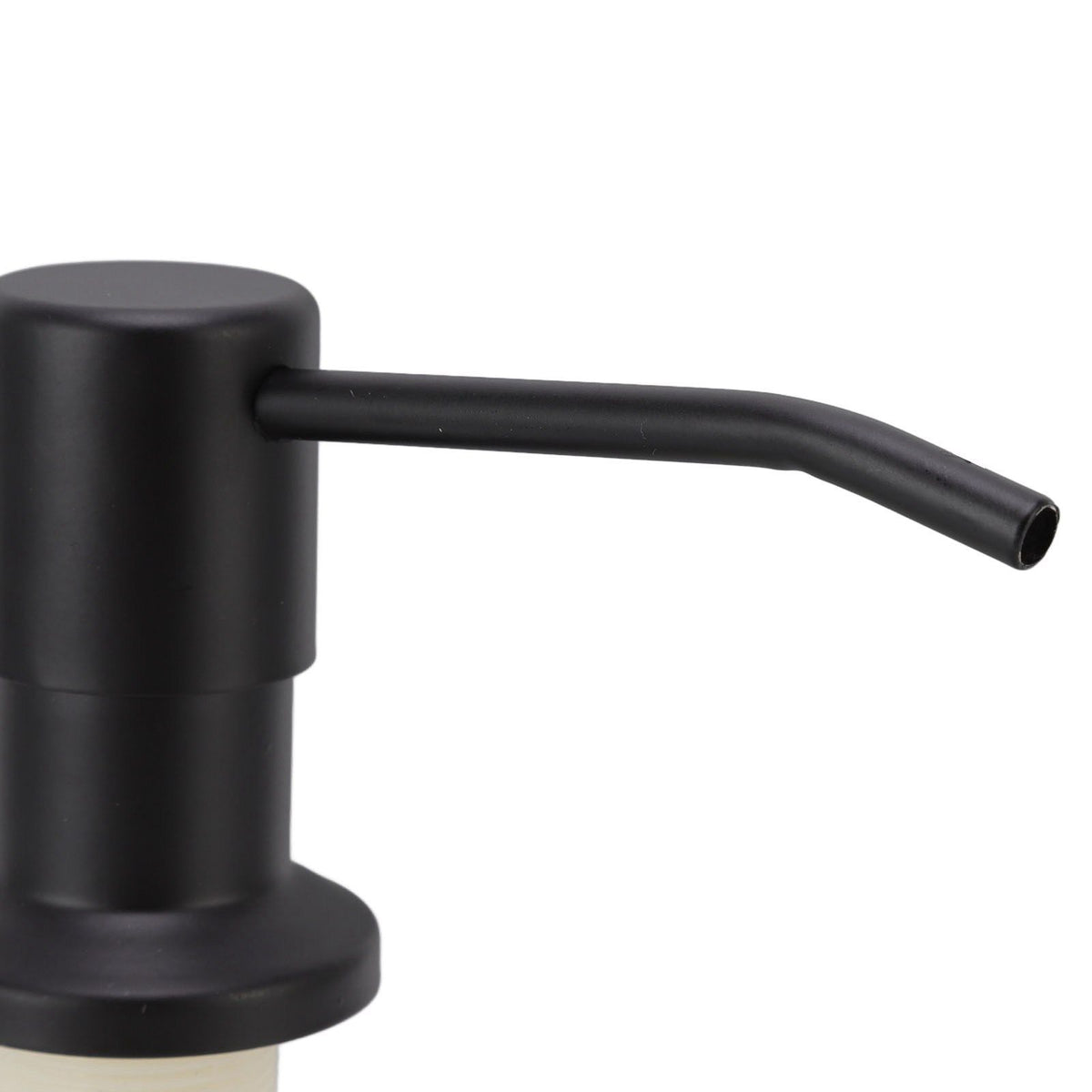 300ml Kitchen Sink Soap Dispenser Stainless Steel 360° Rotation Multifunctional Soap Dispenser for Kitchen Black
