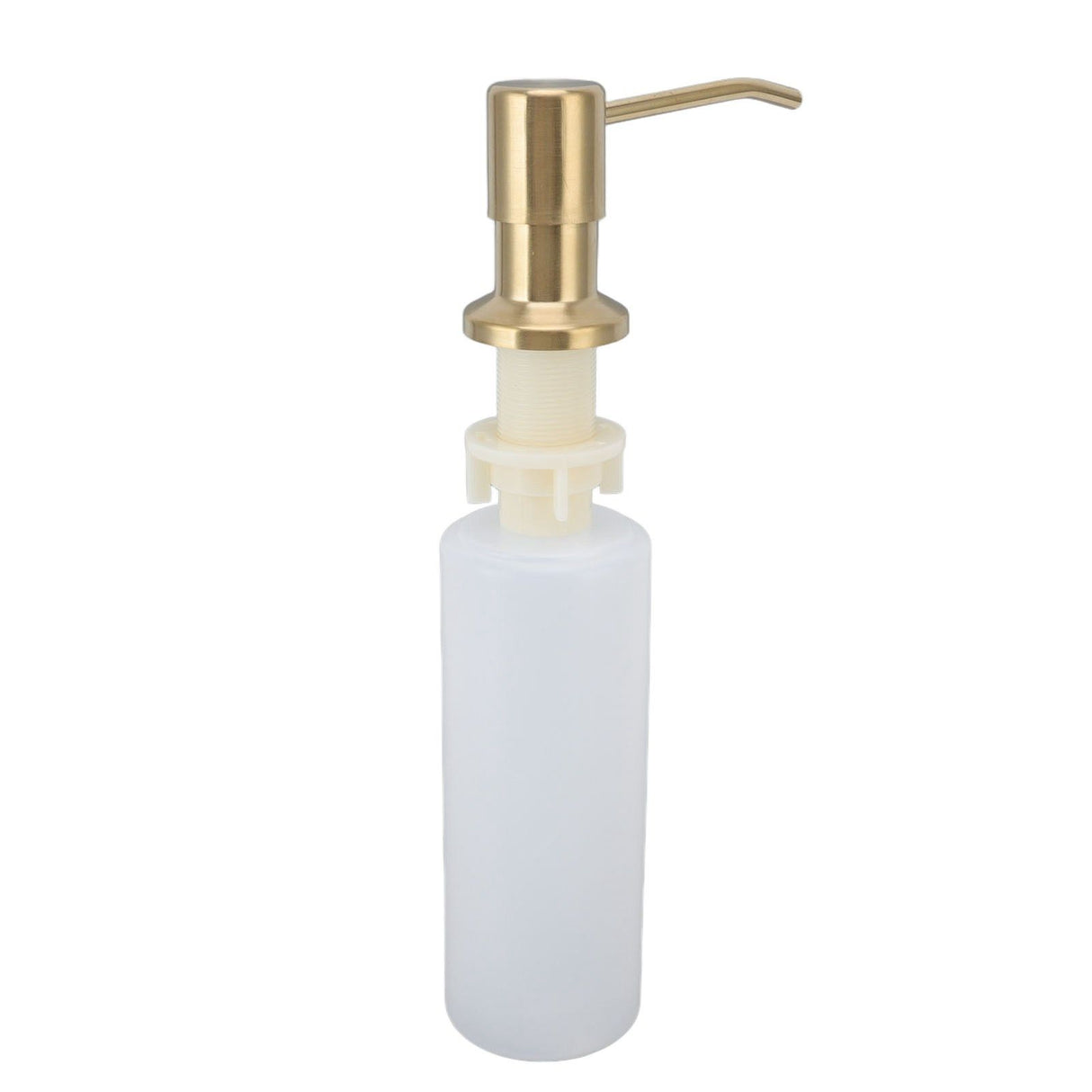 300ml Kitchen Sink Soap Dispenser Stainless Steel 360° Rotation Multifunctional Soap Dispenser for Kitchen Gold