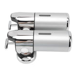 Soap Dispenser Dual Pump 1000ml Wall Mounted Easily Refilled Reusable Shampoo Dispenser for Bathroom Hotel