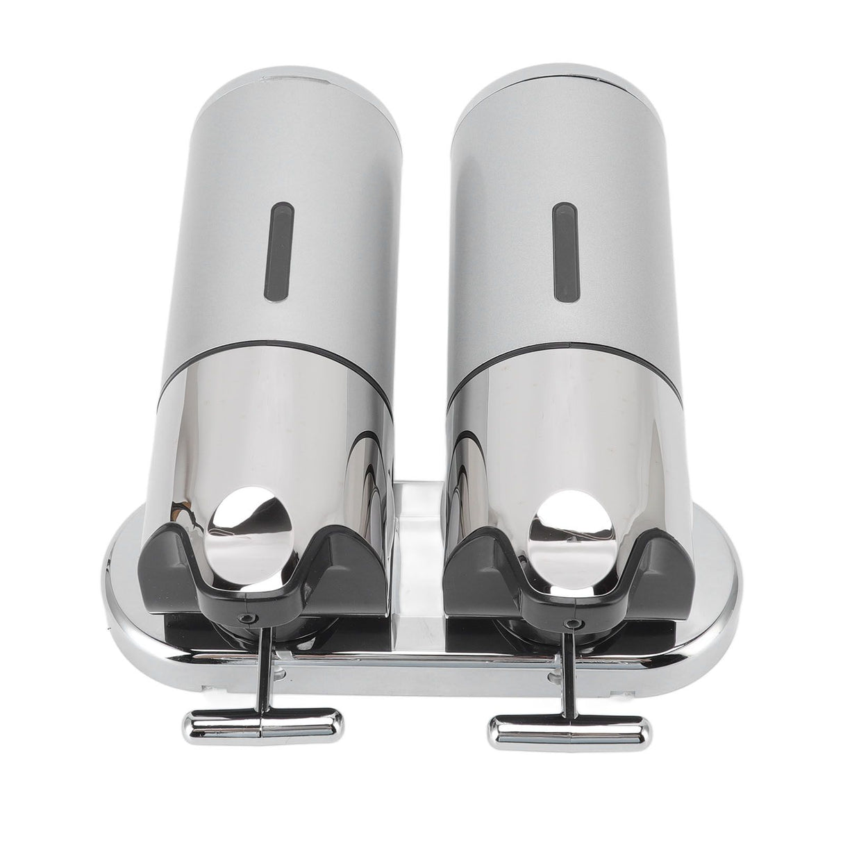 Soap Dispenser Dual Pump 1000ml Wall Mounted Easily Refilled Reusable Shampoo Dispenser for Bathroom Hotel